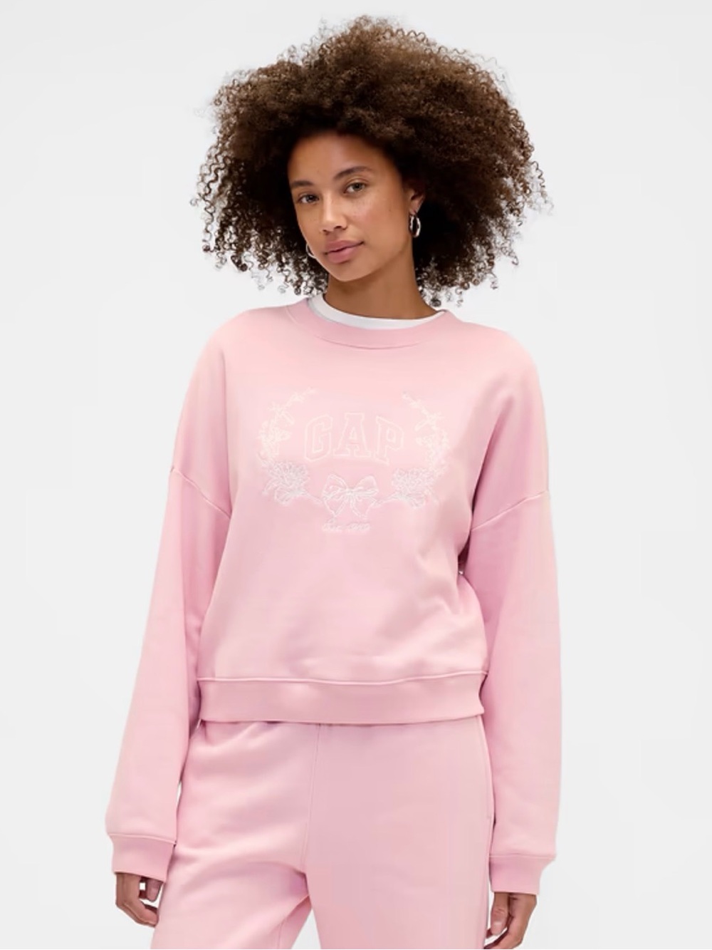 Adorable gap cozy pink sweatshirt